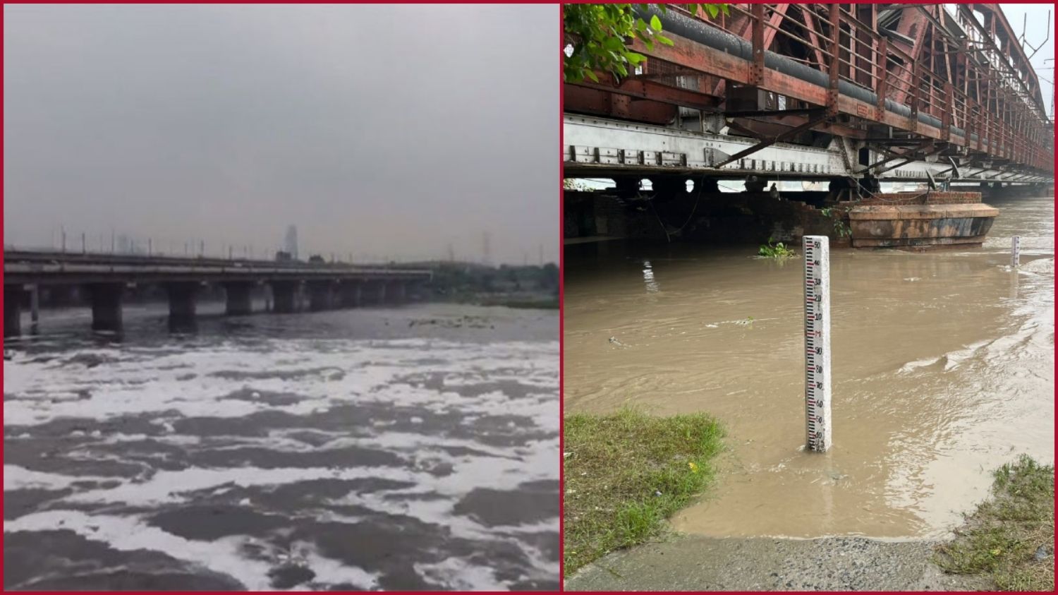 Picture of  Delhi Braces for Yamuna's Wrath: River Crosses 206.24-Meter Danger Mark, City on High Alert