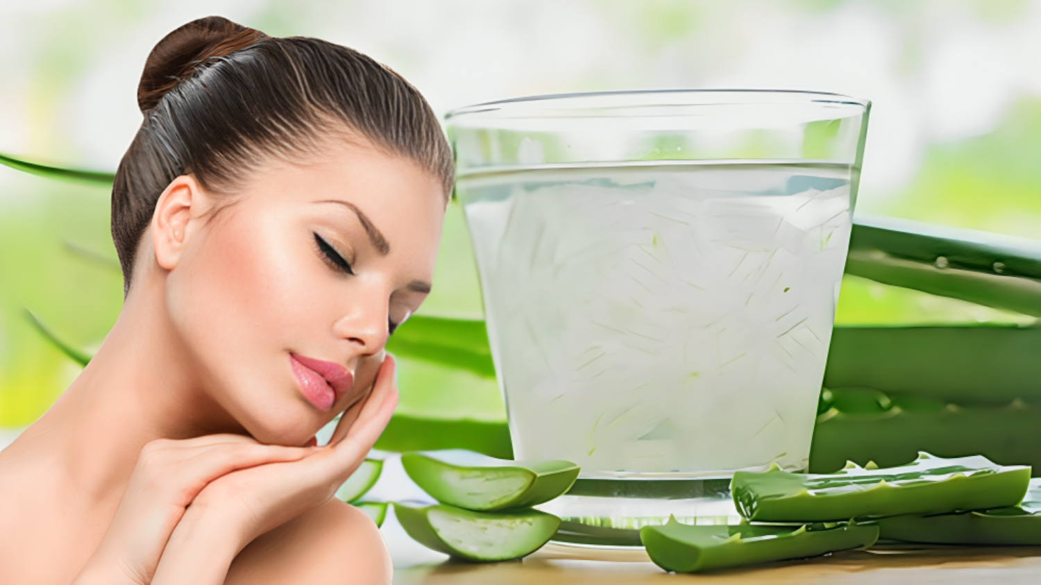 Picture of Know what will happen if you apply aloe vera gel on your face for a month?