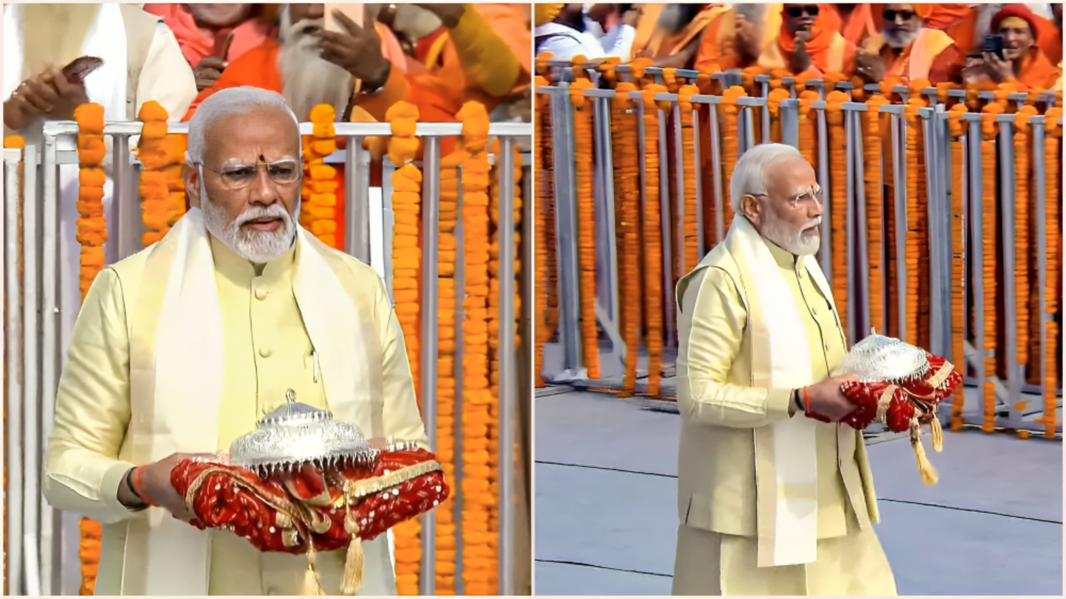 Picture of What was in PM Modi's hand in Ayodhya Ramlalla Prana Pratishta?