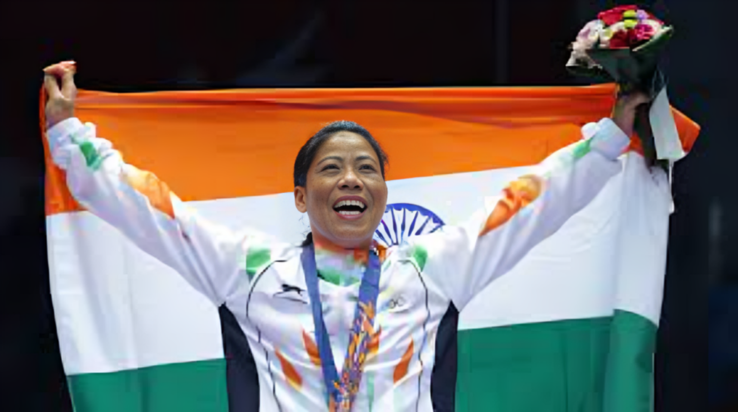 Picture of Boxer Mary Kom said - I did not retire: