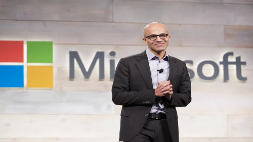 Picture of Microsoft CEO Satya Nadella Makes Investors Rich, Microsoft Increases Investors' Money 11-fold