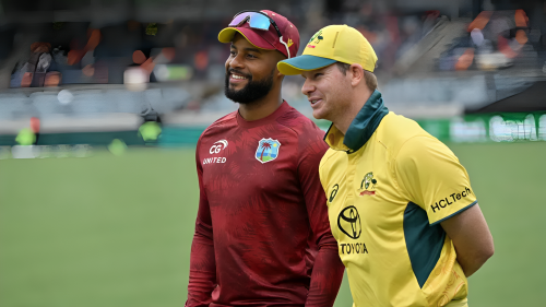 Picture of The West Indies team, which broke the pride of Australia in the Gaba, lost the ODI series, the game ended in just 7 overs.