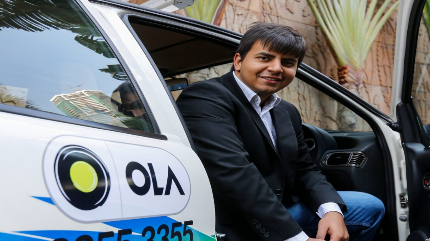 Picture of Ola CEO Bhavish Aggarwal is considering a subscription fee for “cruise control” on their electric scooters; video of a guy riding a bike on “auto-pilot” goes viral