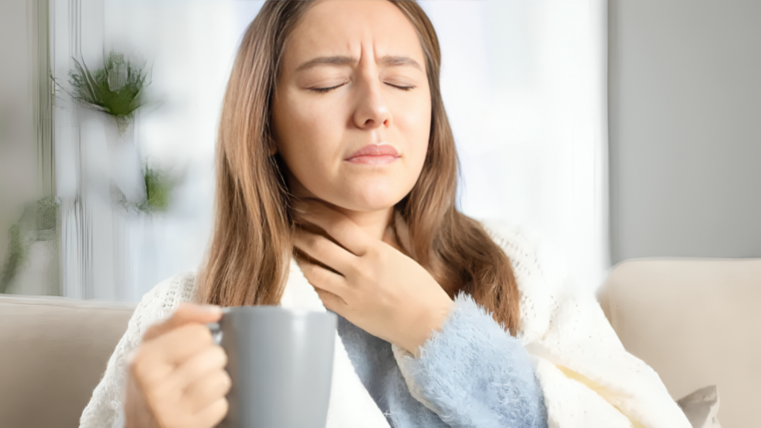 Picture of Cough and sore throat aggravated by the changing weather? So you will get immediate relief from these grandmother's remedies!