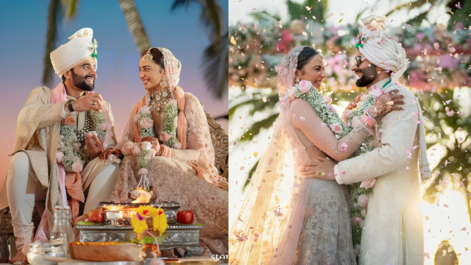 Picture of Rakul Preet Singh and Jackie Bhagnani tied the knot, see pictures