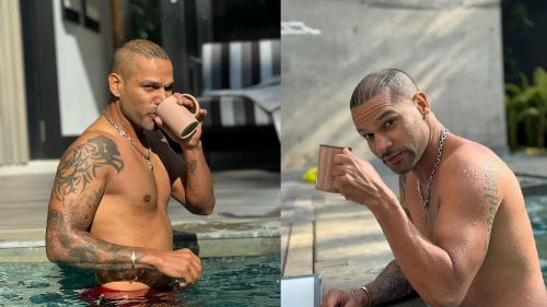 Picture of Shikhar Dhawan Gives Fans Funny Advice To Forget First Love, Watch Video