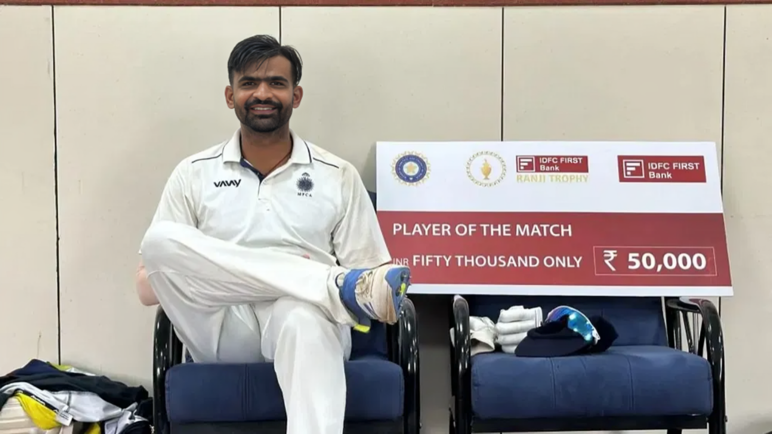 Picture of Madhya Pradesh reached the semi-finals of the Ranji Trophy, the second team to reach the semi-finals