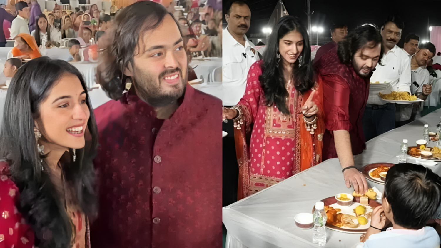 Picture of Bhajiya party at Ambani's place before Anant and Radhika's pre-wedding celebration, Mukesh Ambani also relished the taste