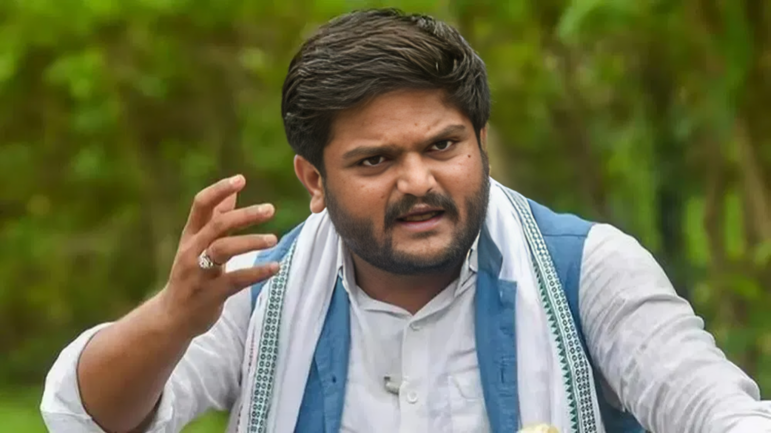 An old video of Patidar reservation movement leader-MP Hardik Patel has gone viral, see what he said about Ram Mandir and Congress? की तस्वीर