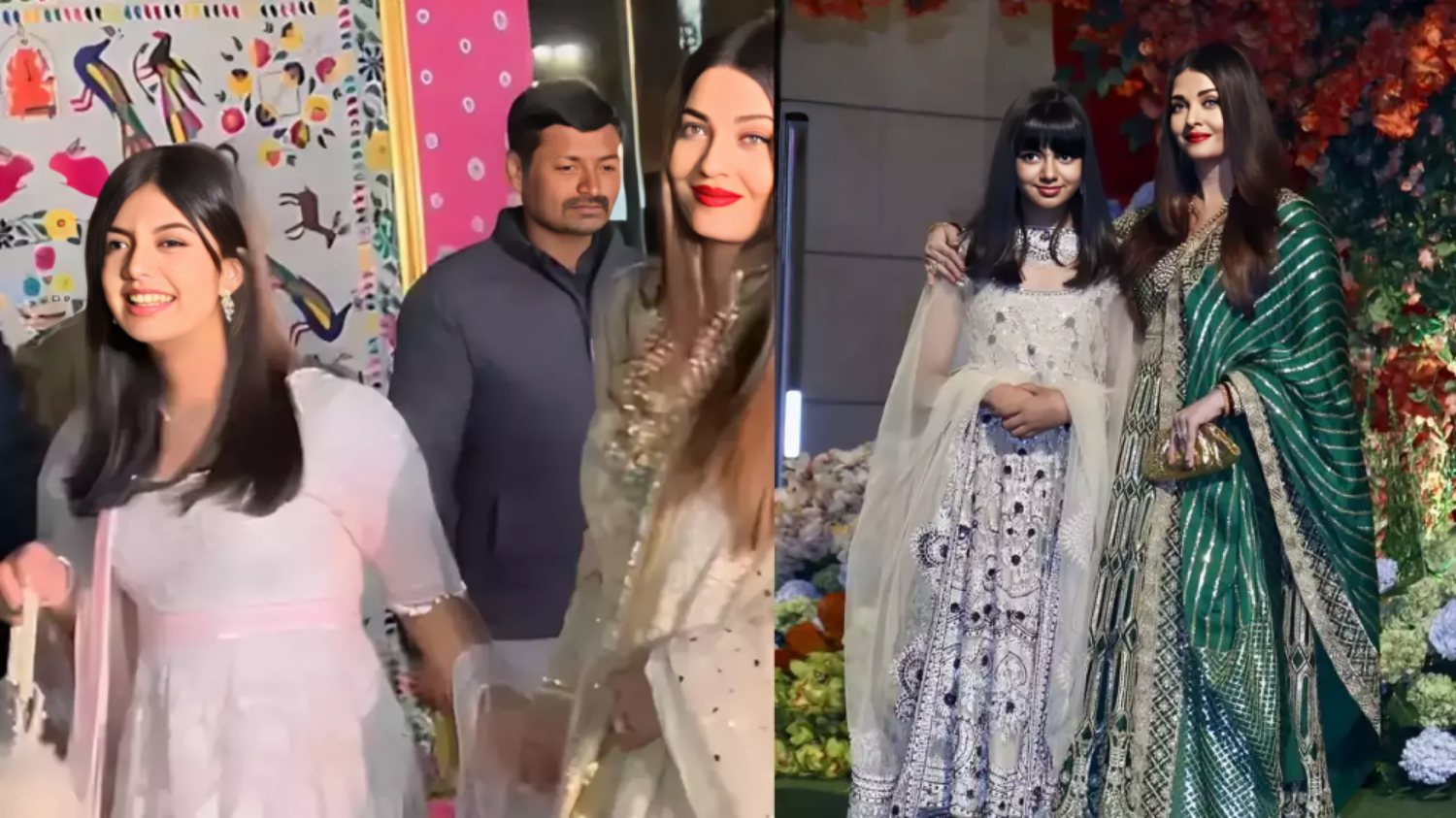 New look…Aaradhya Bachchan's stunning transformation at Ambani's party, users said-with 5G speed.. की तस्वीर