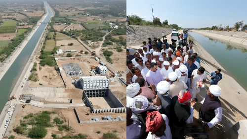 Picture of Banaskantha: Narmada Canal based Tharad Sipu Pipeline Project to fill lakes