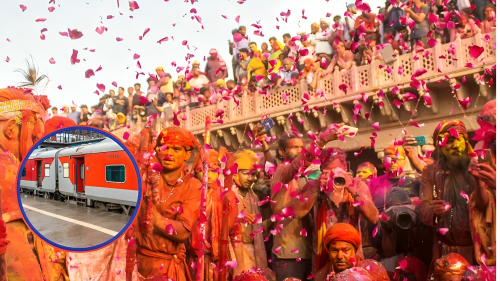 Picture of Want to play Holi in Vrindavan? So here is the cheapest train fare from Gujarat to Mathura