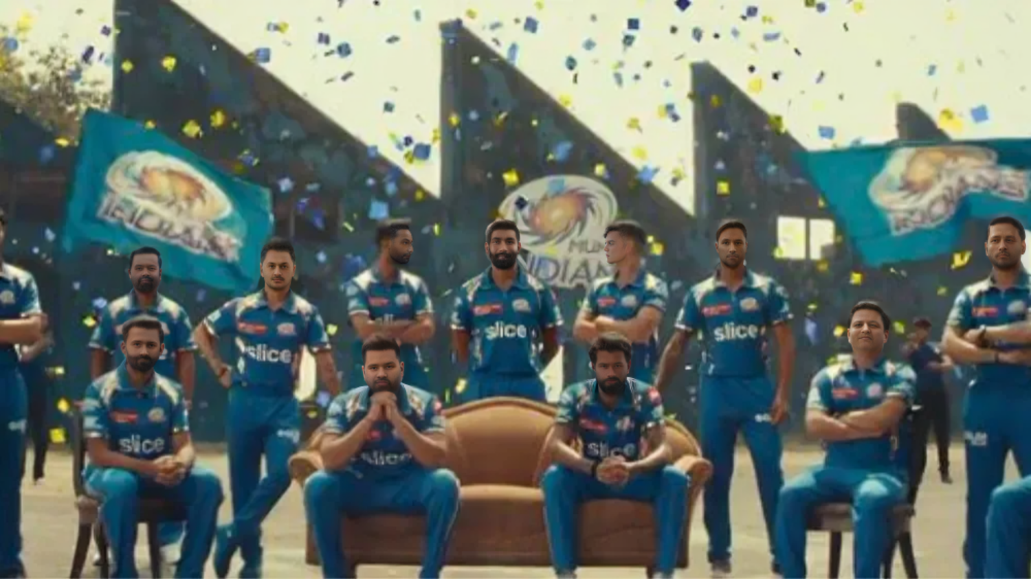 Picture of Rohit Sharma and Hardik Pandya are seen separately in a video shared by Mumbai Indians, watch the video