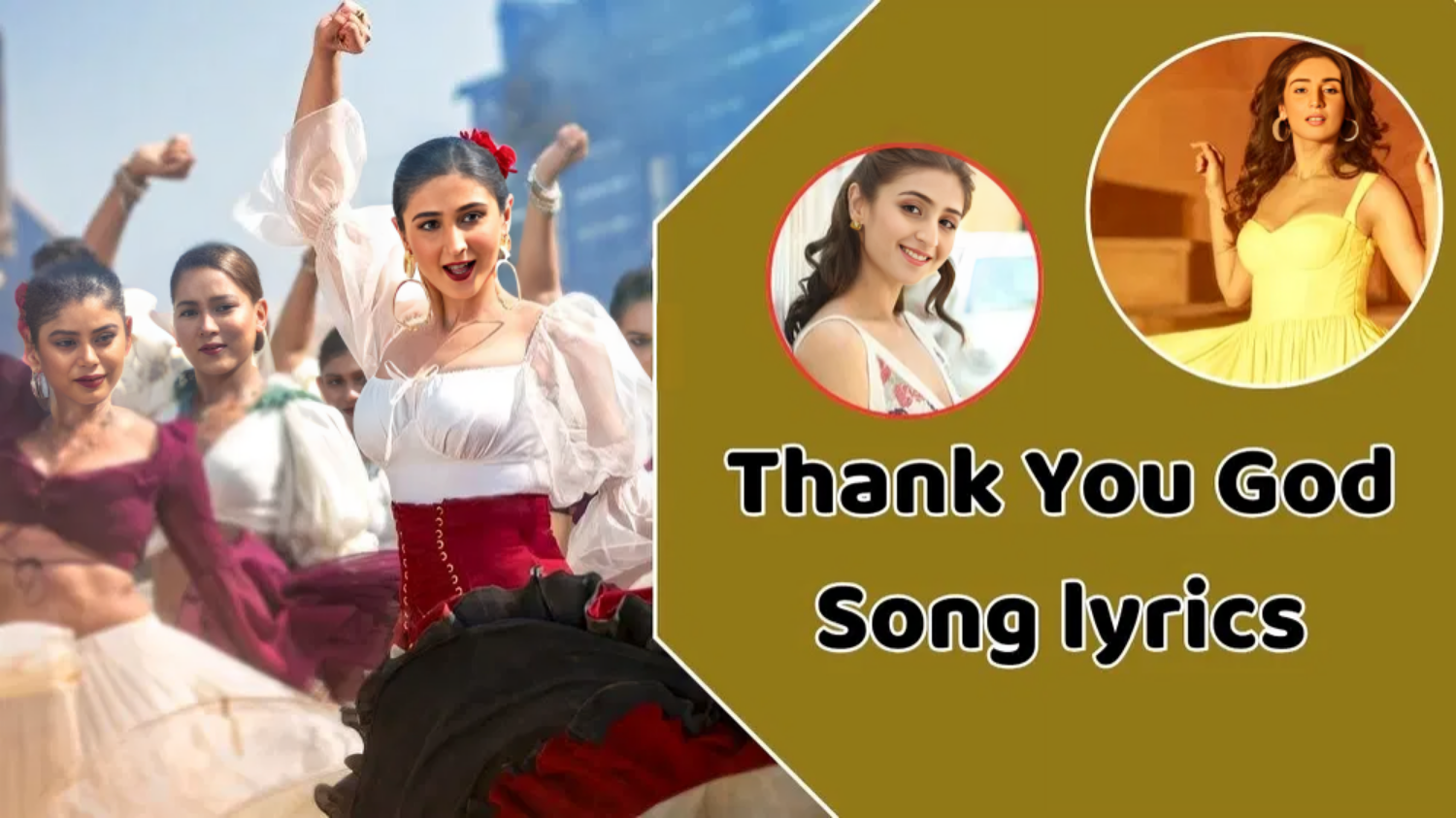 Thank You God Song Lyrics : Dhvani Bhanushali's New Song Thank You God Lyrics in Gujarati Read की तस्वीर