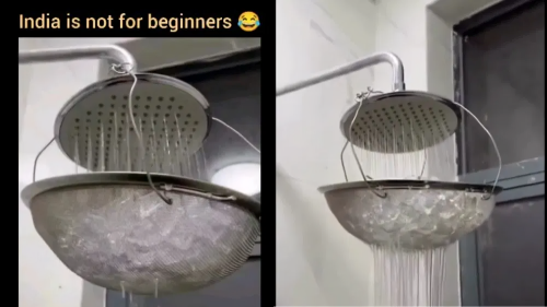 Picture of You have never seen such a prank to get relief from the heat, the video is going viral