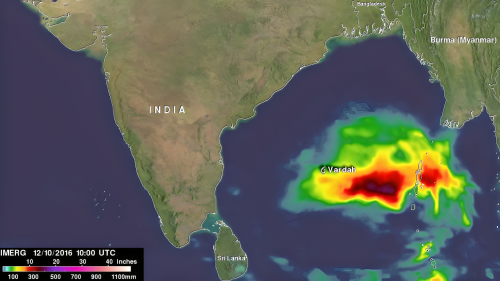 Picture of Next 48 hours more dangerous in India! Heavy rain forecast with gusty winds in the area