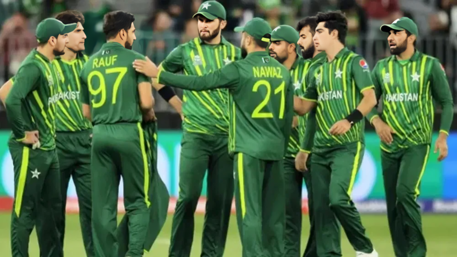 Picture of Pakistan's entire squad finished ahead of the T20 World Cup! The PCB threw out the entire medical team