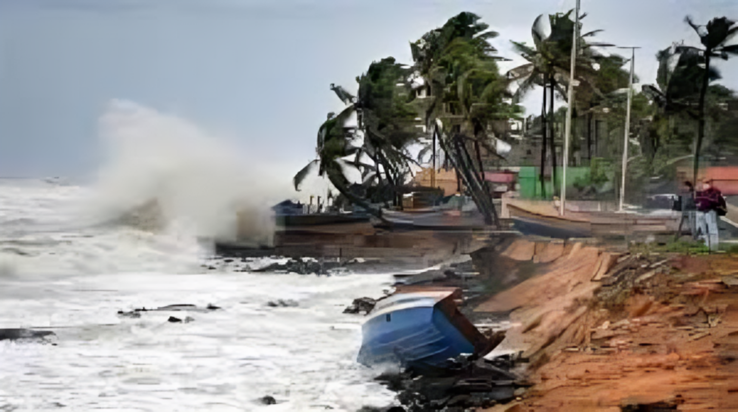 Picture of Big sea disaster on India! Relam Cyclone may assume severe form, more impact will occur in this state