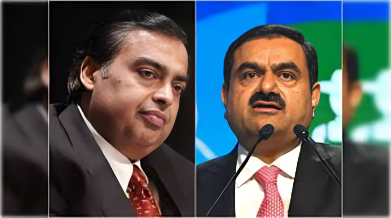 Picture of Adani-Ambani shares crash amid election results, losses over 2 lakh crores