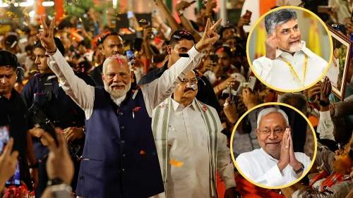 Picture of Nitish Babu and Chandrababu… PM Modi said about his two allies after election victory