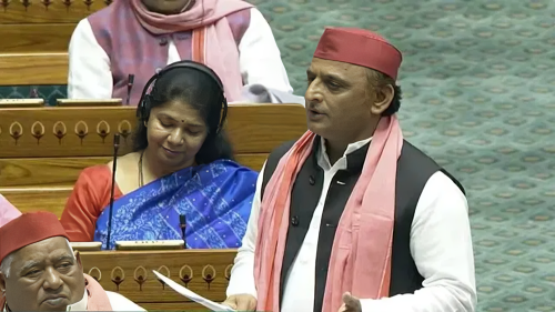 Picture of Paper leak, EVM, Ayodhya... Akhilesh Yadav slams government on these issues in Lok Sabha