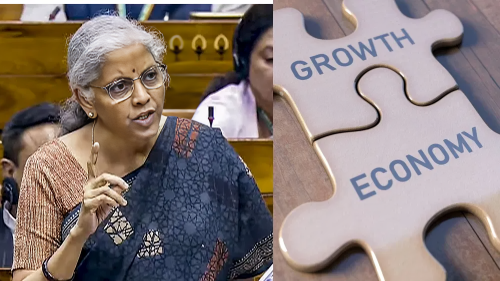 Picture of Budget 2024: Finance Minister Nirmala Sitharaman presented economic survey, government claims - inflation is under control