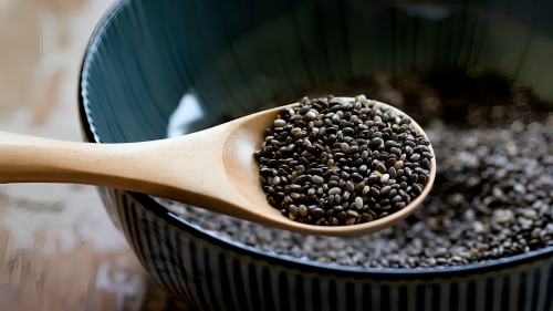 Picture of Health News: Soaking chia seeds in the morning on an empty stomach can help with diabetes and weight loss.