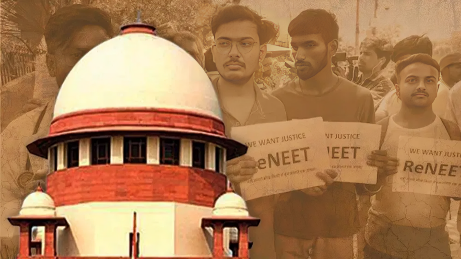 Picture of Supreme Court's big decision on NEET, said- paper is not leaked on a large scale, if you have objection, go to High Court